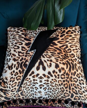Bolt Flash Cushions - 1 Colour Embroidery